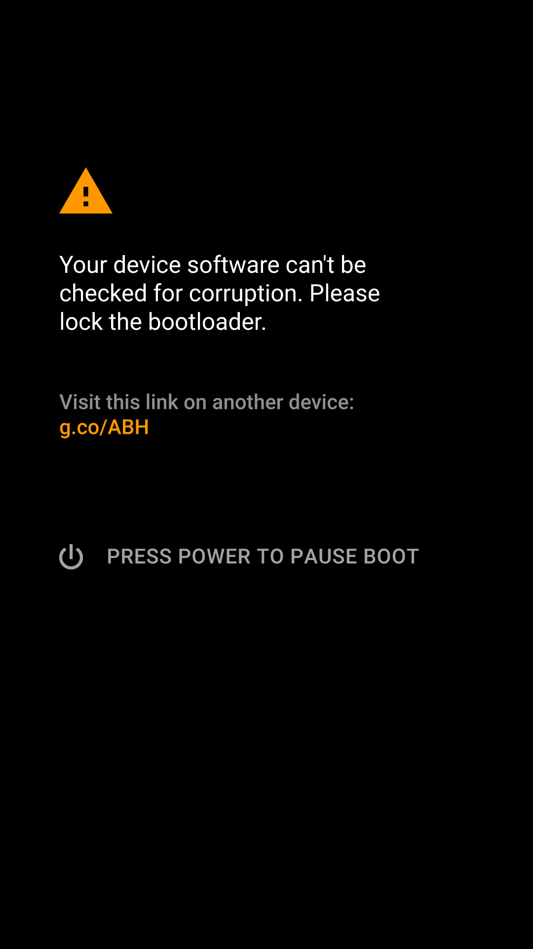 Verified Boot will load a modified boot image if the bootloader is unlocked (left), but will refuse to boot a modified image when the bootloader is locked.