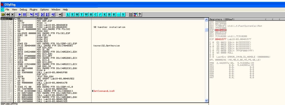 Code transformed after pressing Ctrl+A Code transformed after pressing Ctrl+A