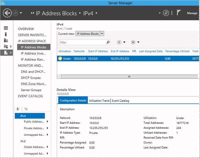IP Address Management IP Address Management