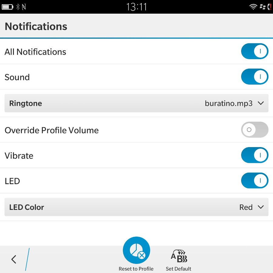 Managing notifications Managing notifications
