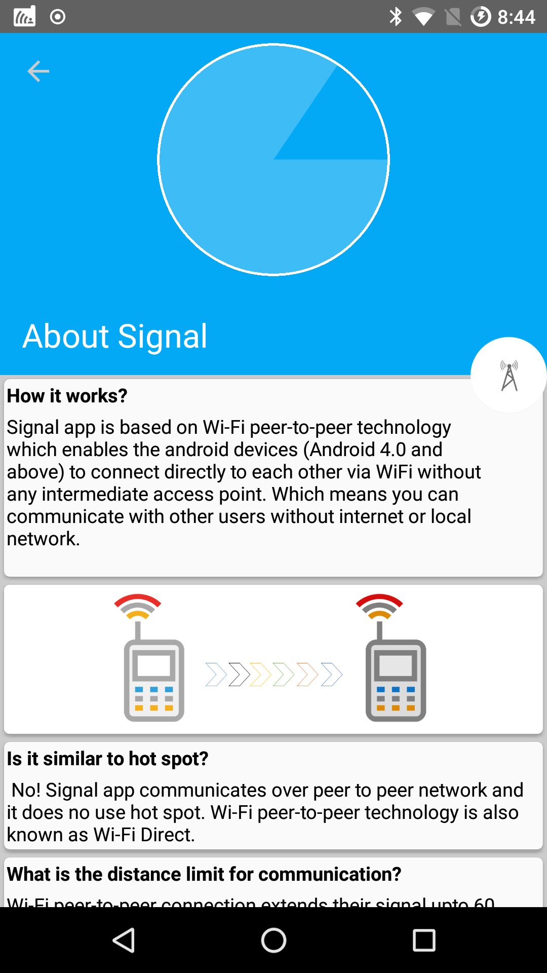 Wi‑Fi Talkie and Signal Offline Messenger
