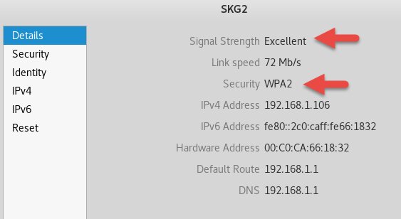 Properties of the SKG2 wireless network Properties of the SKG2 wireless network